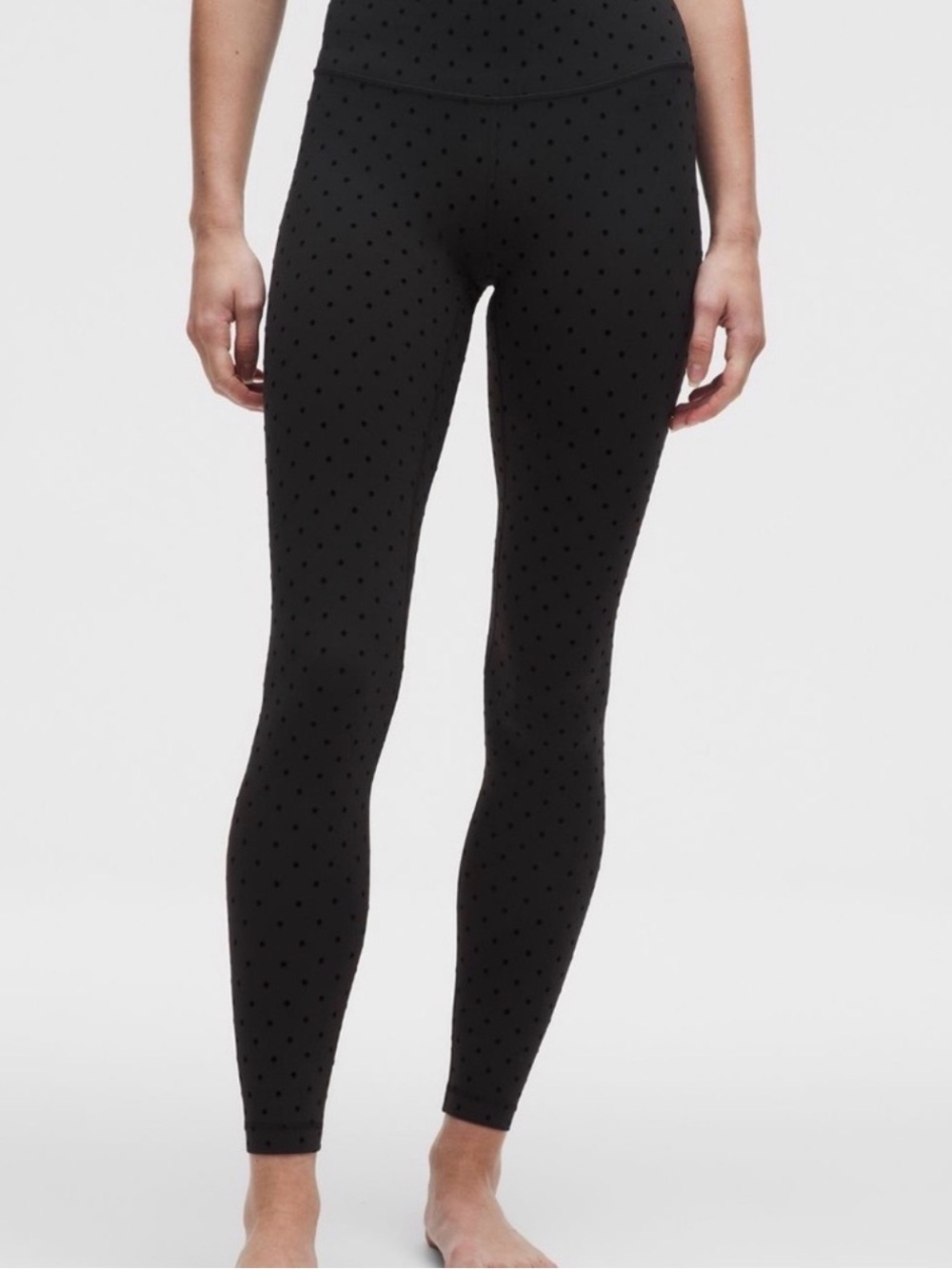 lululemon Align High-Rise Pant 28" Flocked
Polkadot Black Size 8 NWT